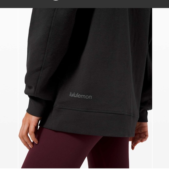 Lululemon Perfectly Oversized Crew Neck Sweatshirt Size L/XL - Picture 1 of 5